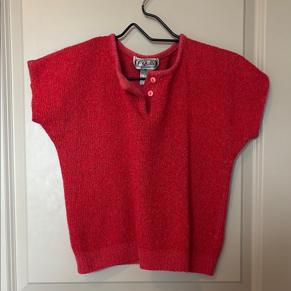 Cropped Knit Top